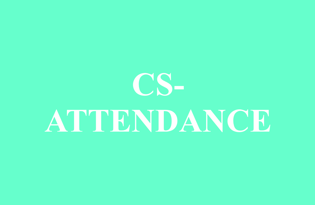 CS - Attendance