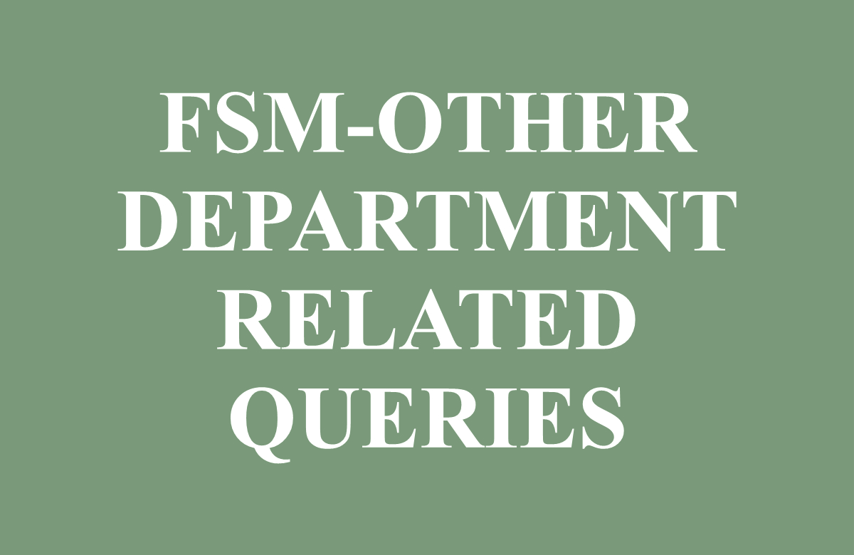 EE - Other Department Queries
