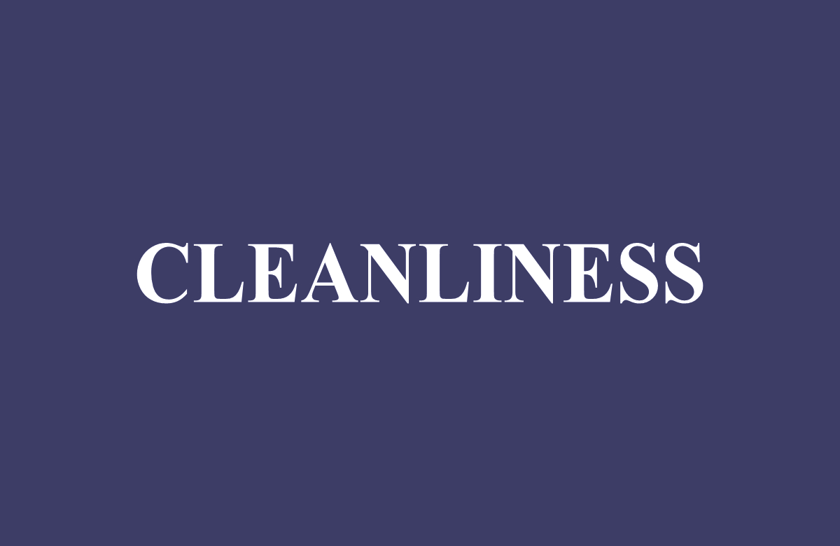 Cleanliness